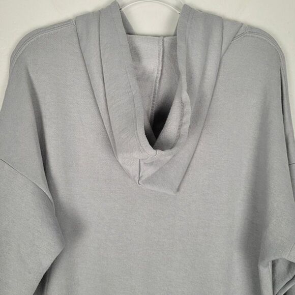 NBA Los Angeles Lakers Size L NEW Sweatshirt Hoodie 1/4 Zip Kangaroo Pocket Gray - Picture 4 of 10